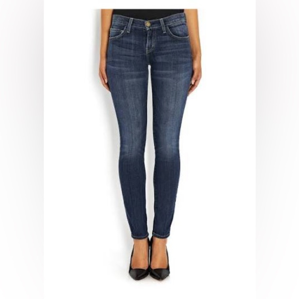 Current/Elliott Dark Blue Skinny Jeans